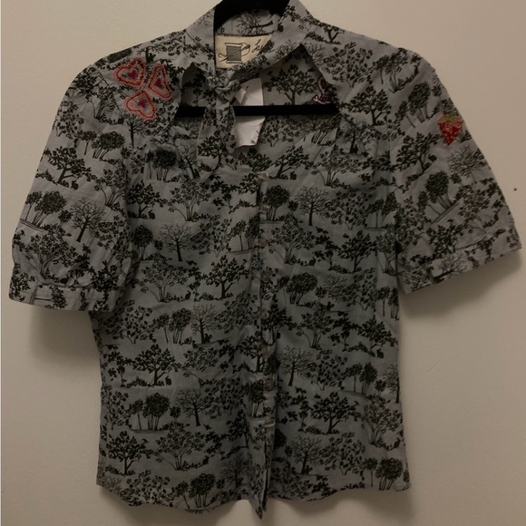 vintage topshop button-up - Picture 5 of 7